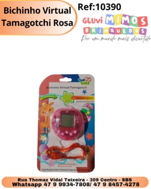 Bichinho Virtual Tamagotchi Rosa