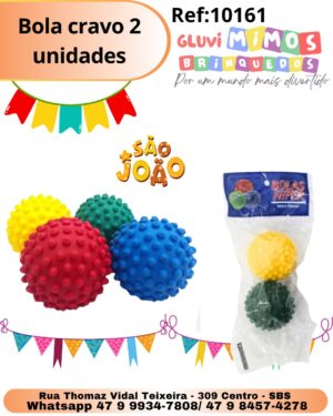 Bola cravo 2 unidades