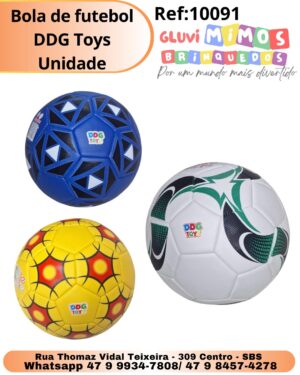 Bola de futebol DDG Toys Unidade