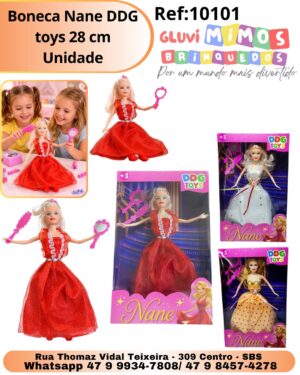 Boneca Nane DDG toys 28 cm Unidade