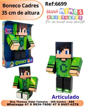 Boneco Cadres 35 cm de altura