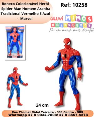 Boneco Homem -Aranha Marvel 24 cm