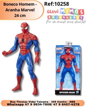 Boneco Homem -Aranha Marvel 24 cm