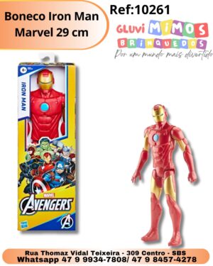 Boneco Iron Man Marvel 29 cm