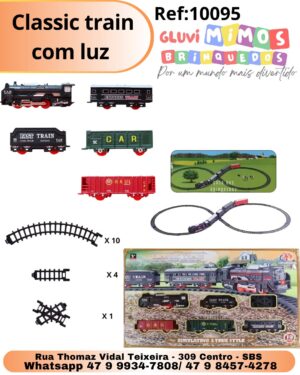 Classic train com luz