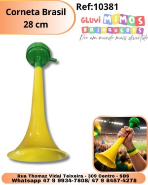 Corneta Brasil 28 cm