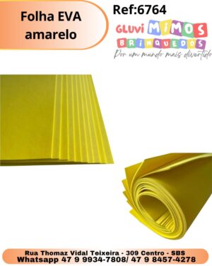 Folha EVA amarelo