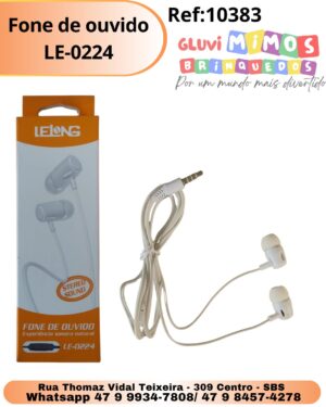 Fone de ouvido LE-0224