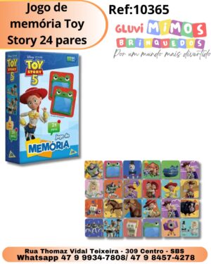 Jogo de memória Toy Story 24 pares