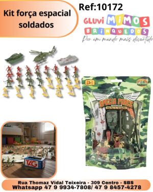 Kit força espacial soldados
