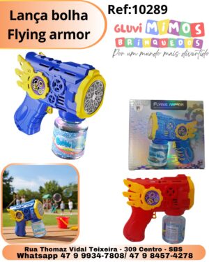 Lança bolha Flying armor