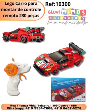 Lego Carro para montar de controle remoto 230 peças