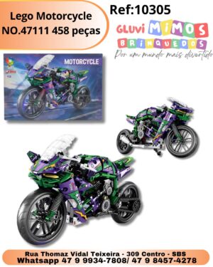 Lego Motorcycle NO.47111 458 peças