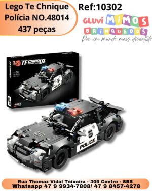 Lego Te Chnique Polícia NO.48014 437 peças