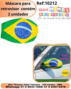 Máscara para retrovisor  contém 2 unidades