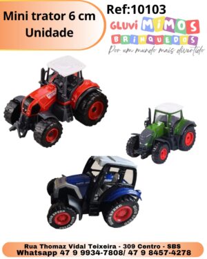 Mini trator 6 cm Unidade