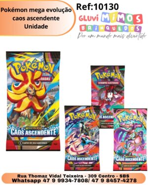 Pokémon mega evolução caos ascendente Unidade