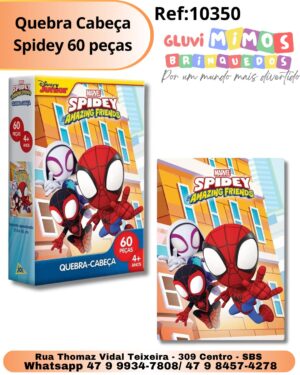 Quebra Cabeça Spidey 60 peças