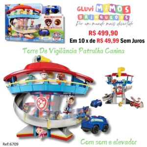 Torre de vigilância patrulha canina