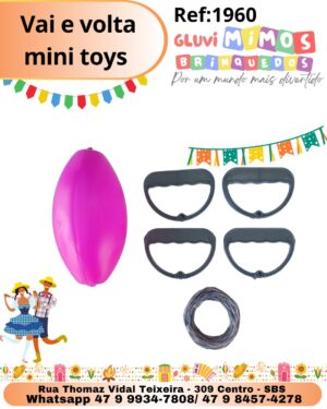 Vai e volta mini toys