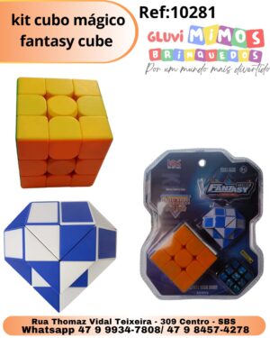 kit cubo mágico fantasy cube