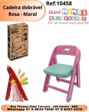 Cadeira dobrável Rosa - Maral