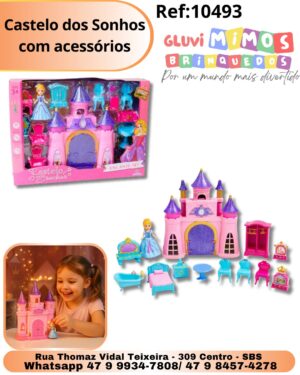 Castelo dos Sonhos com acessórios