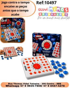 Jogo contra o tempo encaixe as peças antes que o tempo acabe