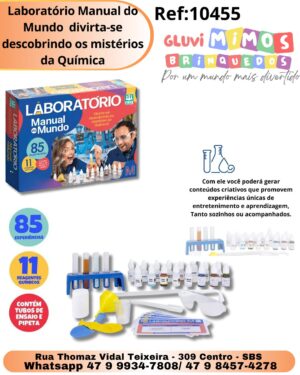 Laboratório Manual do Mundo  divirta-se descobrindo os mistérios da Química