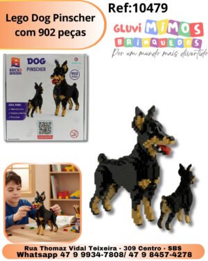 Lego Dog Pinscher com 902 peças