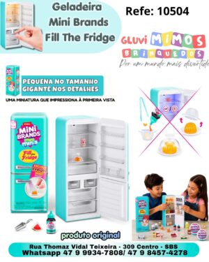 Geladeira Mini Brands Fill The Fridge