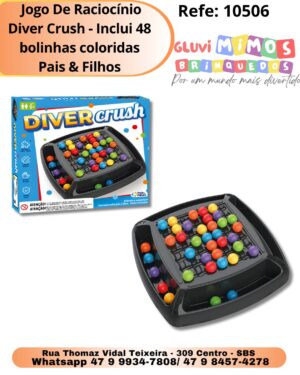 Jogo De Raciocínio Diver Crush Pais & Filhos