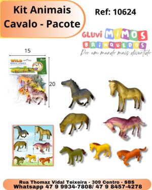 Kit Animais Cavalo - Pacote