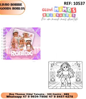 Livro bobbie goods roblox rosa