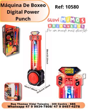 Máquina De Boxeo Digital Power Punch