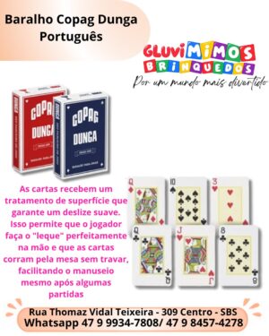 Baralho Copag Dunga  Português