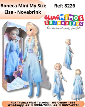 Boneca Mini My Size Elsa - Novabrink