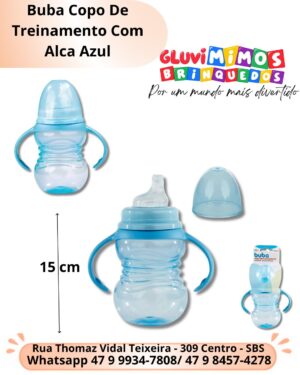 Buba Copo De Treinamento Com Alca Azul