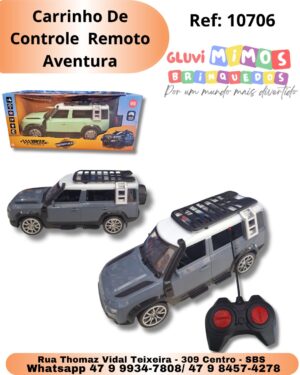 Carrinho De Controle  Remoto Aventura