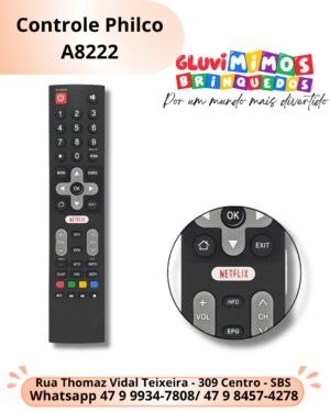 Controle Philco A8222