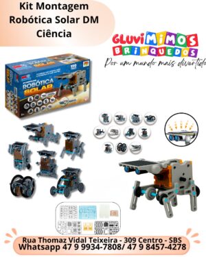 Kit Montagem Robótica Solar DM Ciência