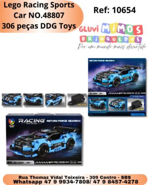 Lego Racing Sports Car NO.48807 306 peças DDG Toys
