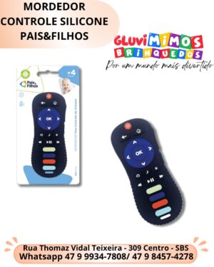 MORDEDOR CONTROLE SILICONE  PAIS&FILHOS
