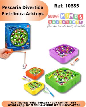 Pescaria Divertida Eletrônica Arktoys