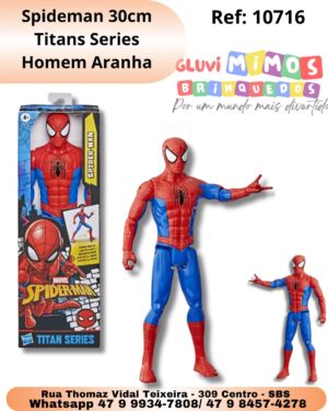 Spideman 30cm Titans Series Homem Aranha
