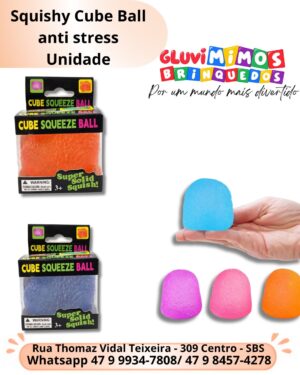 Squishy Cube Ball anti stress Unidade