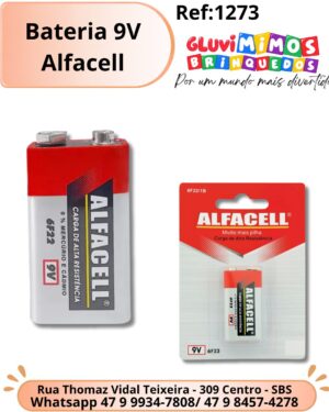 Bateria 9V Alfacell