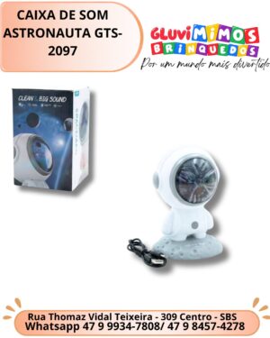 CAIXA DE SOM ASTRONAUTA GTS-2097