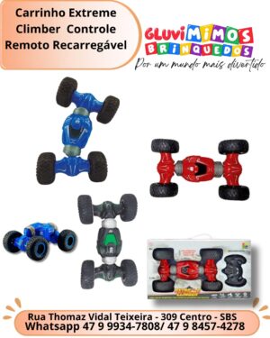 Carrinho Extreme Climber  Controle Remoto Recarregável