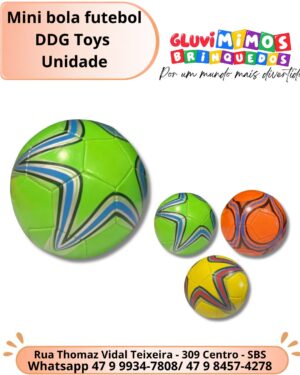Mini bola futebol DDG Toys  Unidade